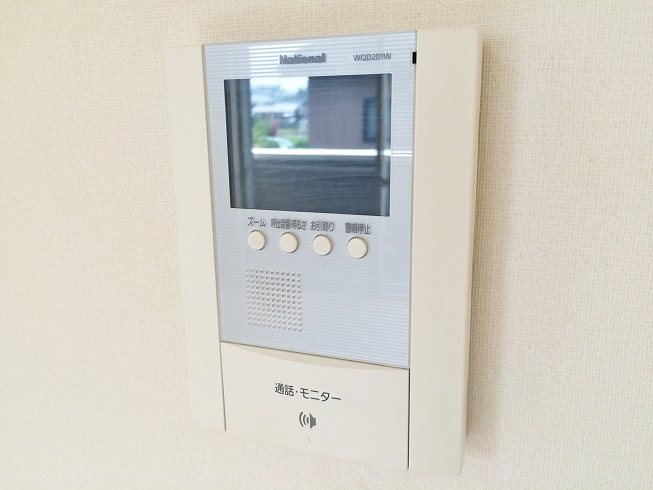 セキュリティ　モニター付きインターホン