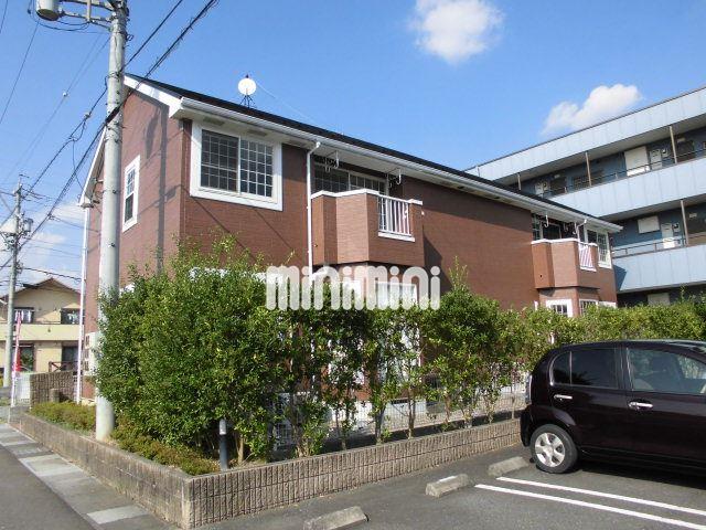 建物外観　全室角部屋のアパート