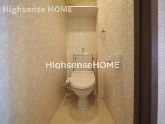 トイレ　ゆったりとした空間のトイレです