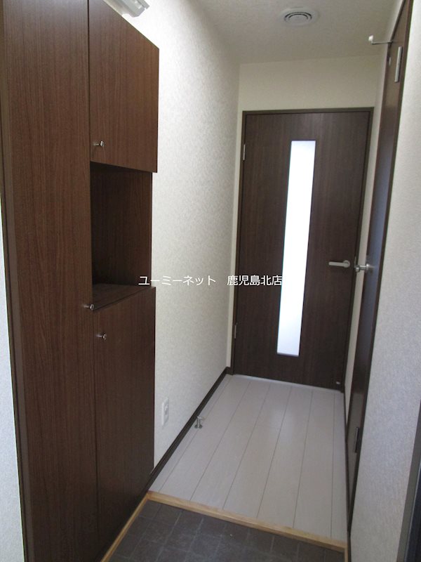 玄関　新築時の写真です