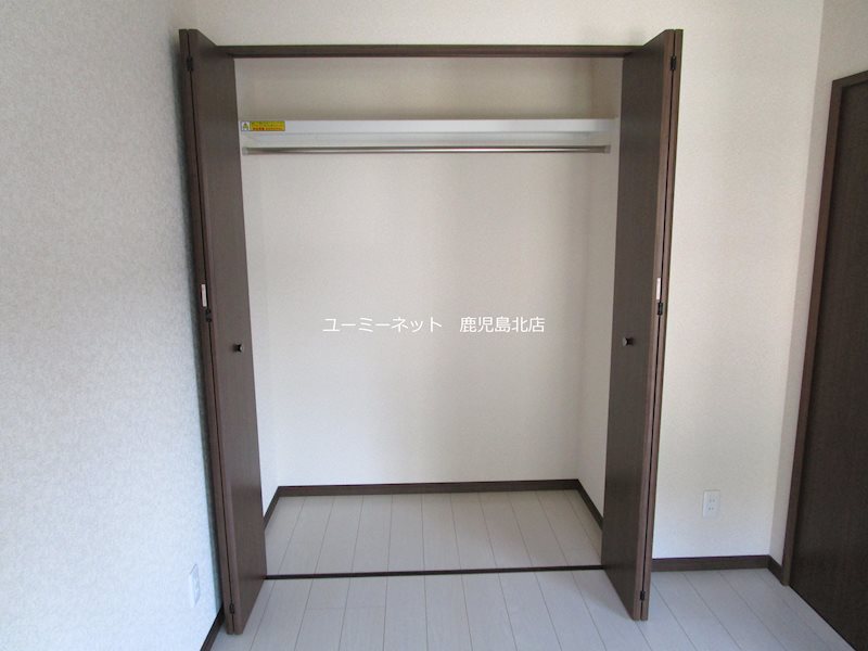収納　新築時の写真です