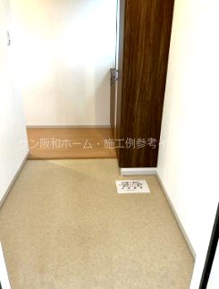 玄関　同仕様。施工例参考イメージ画像