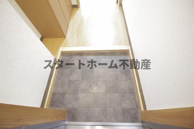玄関　ゆったりとした玄関です