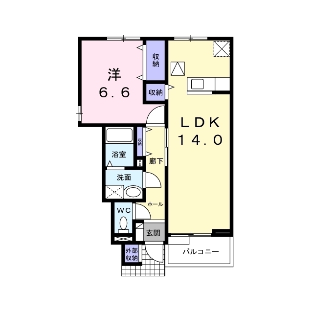 プラードIIの間取り