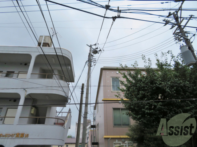 眺望　眺望はこちら。静かな住宅街という印象を受けました。