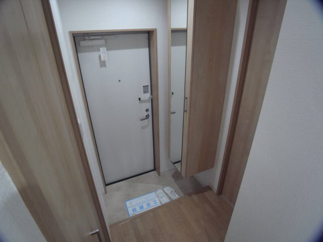 玄関　落ち着いた玄関です