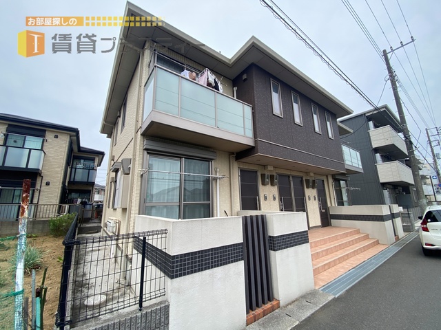 建物外観　大人シックなブラウンの外観