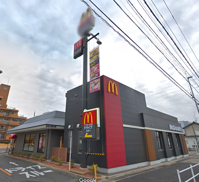 飲食店　マクドナルド（飲食店）まで629m
