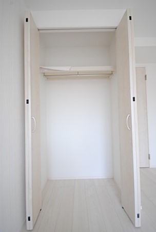 収納　クローゼット完備。