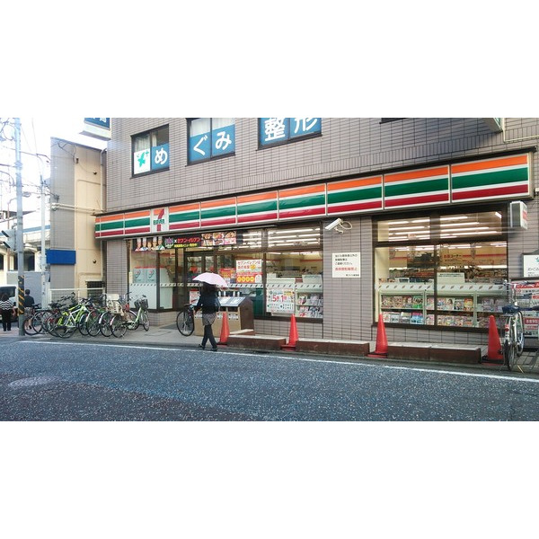コンビニ　セブンイレブン溝ノ口店（コンビニ）まで449m