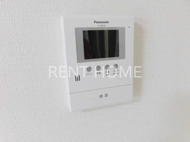 セキュリティ　ＴＶモニター付きのインターホンです。