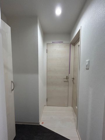 玄関　収納もある玄関です