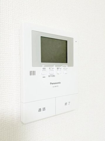 セキュリティ　モニター付きインターホンです。