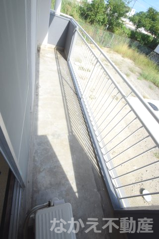 バルコニー　落ち着いた時間を過ごせるバルコニーです
