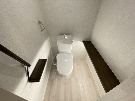 コーポ松浦 D棟のトイレ写真