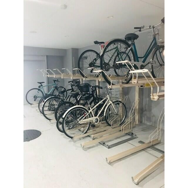 駐車場　駐輪場です