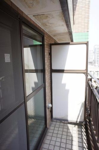 バルコニー　お洗濯のしやすいバルコニーです。