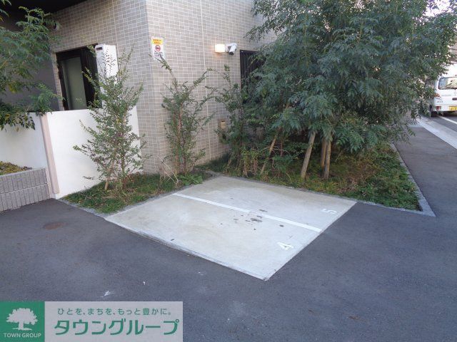 駐車場　バイク置き場