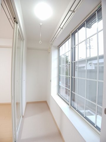 バルコニー　中はこのようになっています