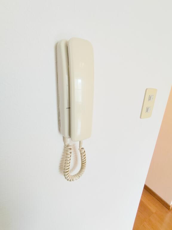 セキュリティ　インターフォンも完備です！