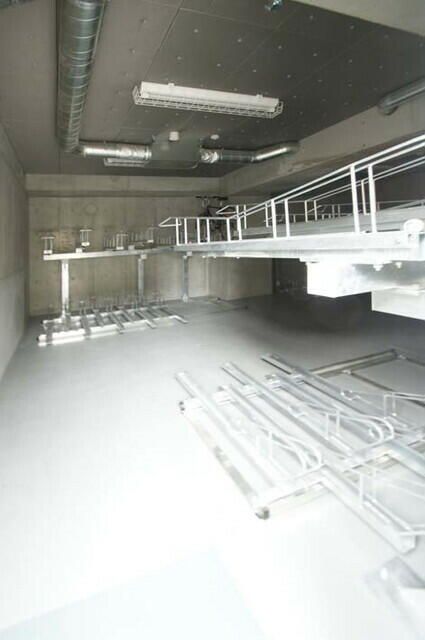 駐車場　駐輪場です。