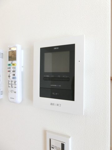 セキュリティ　モニター付きインターホン＊別室参考