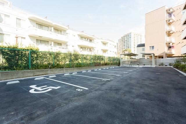 駐車場　2020年2月撮影