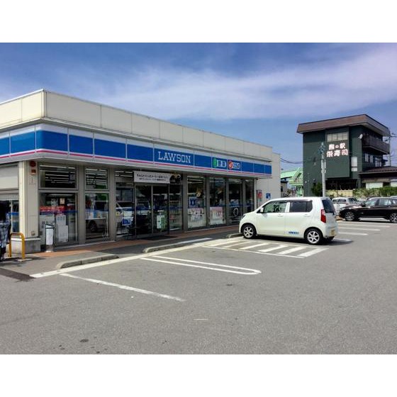 コンビニ　ローソン富山新庄町南店（コンビニ）まで450m