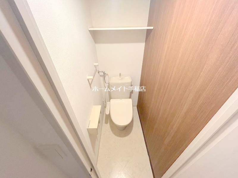 トイレ　ウォシュレット付きで快適な環境です♪