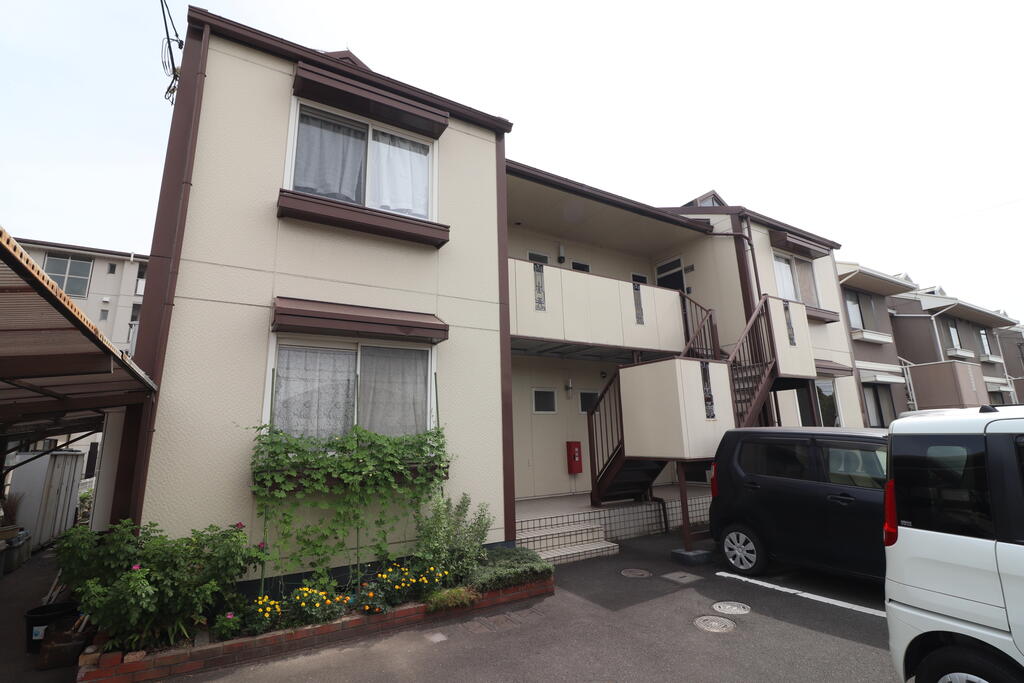 建物外観　全戸角部屋です！