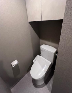 トイレ　ゆったりとした空間のトイレです