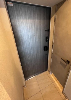 玄関　明るい玄関です