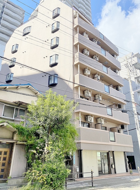 建物外観　新大阪近くの静かな住宅地