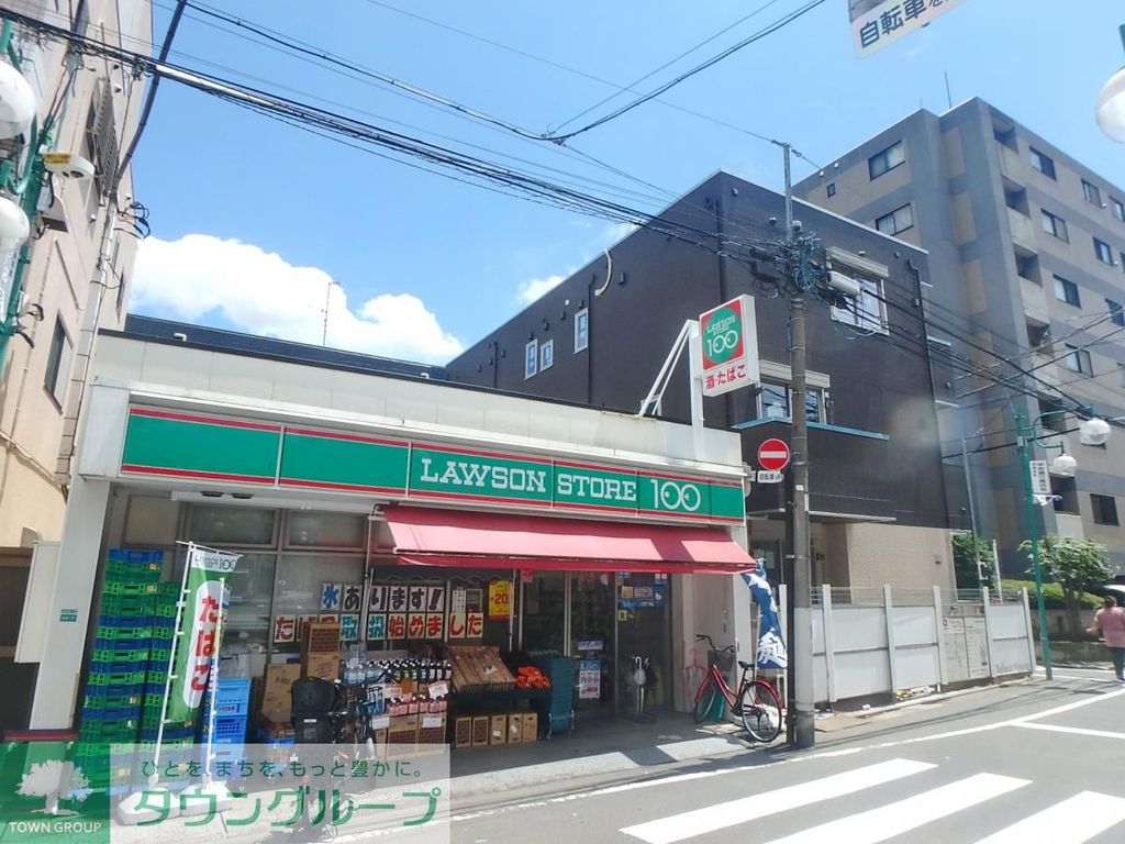 コンビニ　ローソン100（コンビニ）まで90m