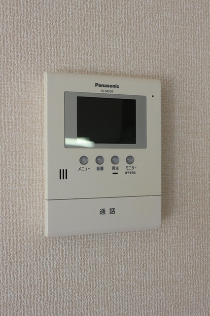 セキュリティ　モニター付きインターホン