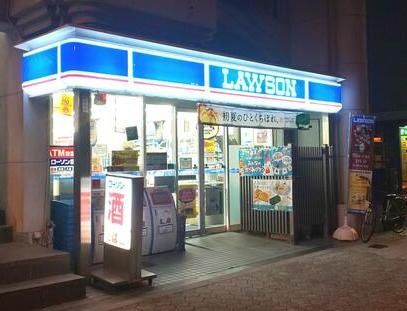 コンビニ　ローソン谷町四丁目店（コンビニ）まで240m