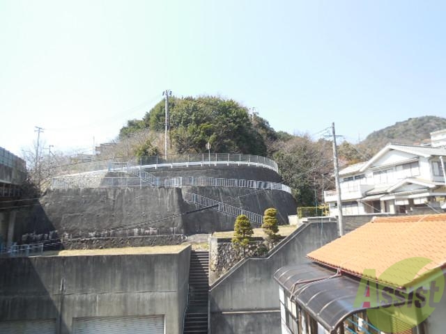 眺望　自然も都会も近くに感じられる場所です