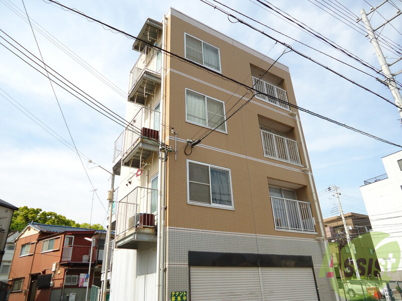 建物外観　灘区神前町「サンリッツ六甲」