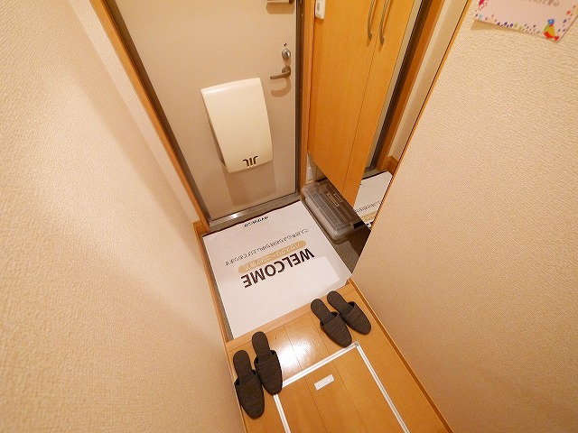 玄関　落ち着いた玄関です