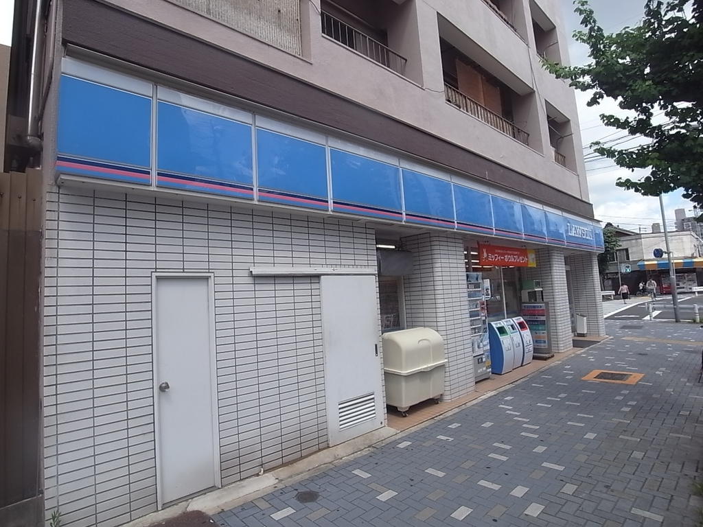 コンビニ　ローソン菊里町店 (コンビニ)（コンビニ）まで80m
