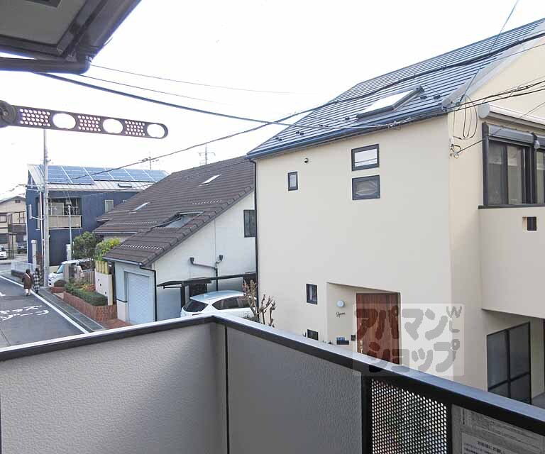 眺望　バルコニーからの眺望！