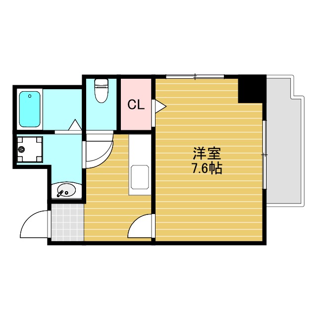 ヒルズ小松の間取り写真