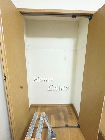 収納　清掃中