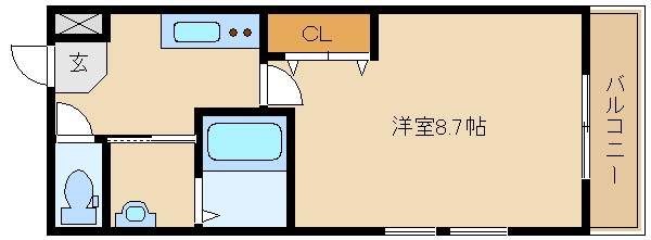 フジパレス北城内EASTの間取り写真