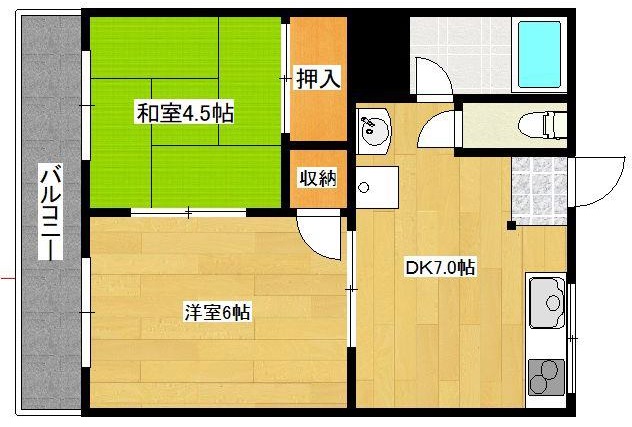 CAグリーンパークの間取り写真