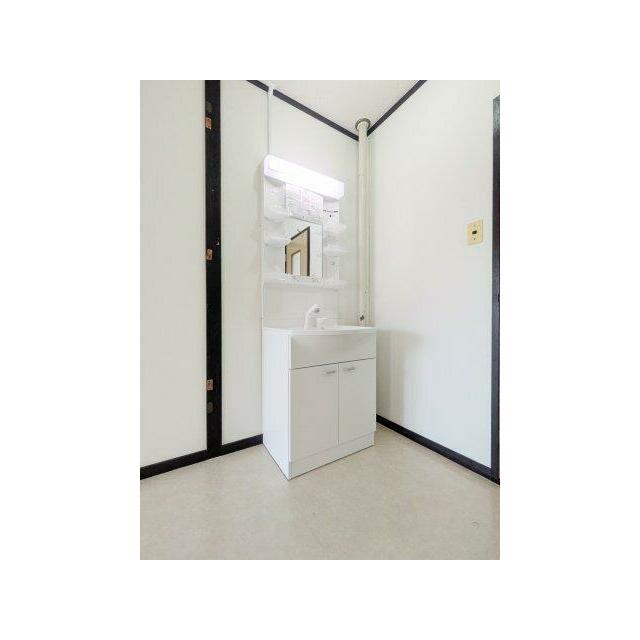 洗面設備　退去前につき、別の部屋のお写真です。