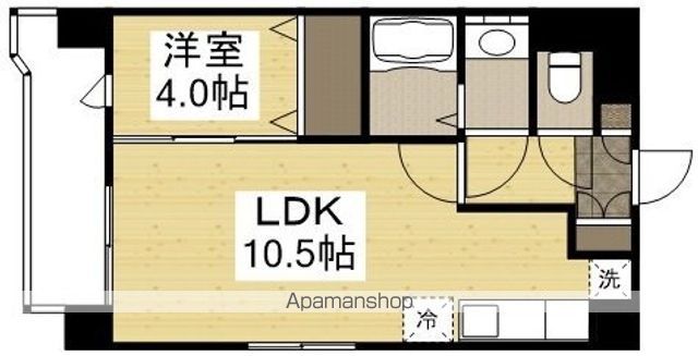 ＪＲ宇野線 大元駅 徒歩11分 7階建 築20年の間取り写真