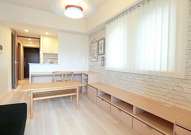 ＪＲ中央線 東中野駅 徒歩5分 9階建 築9年の居間写真