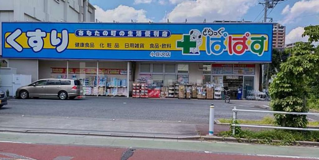 ドラックストア　どらっぐぱぱす小豆沢店（ドラッグストア）まで670m