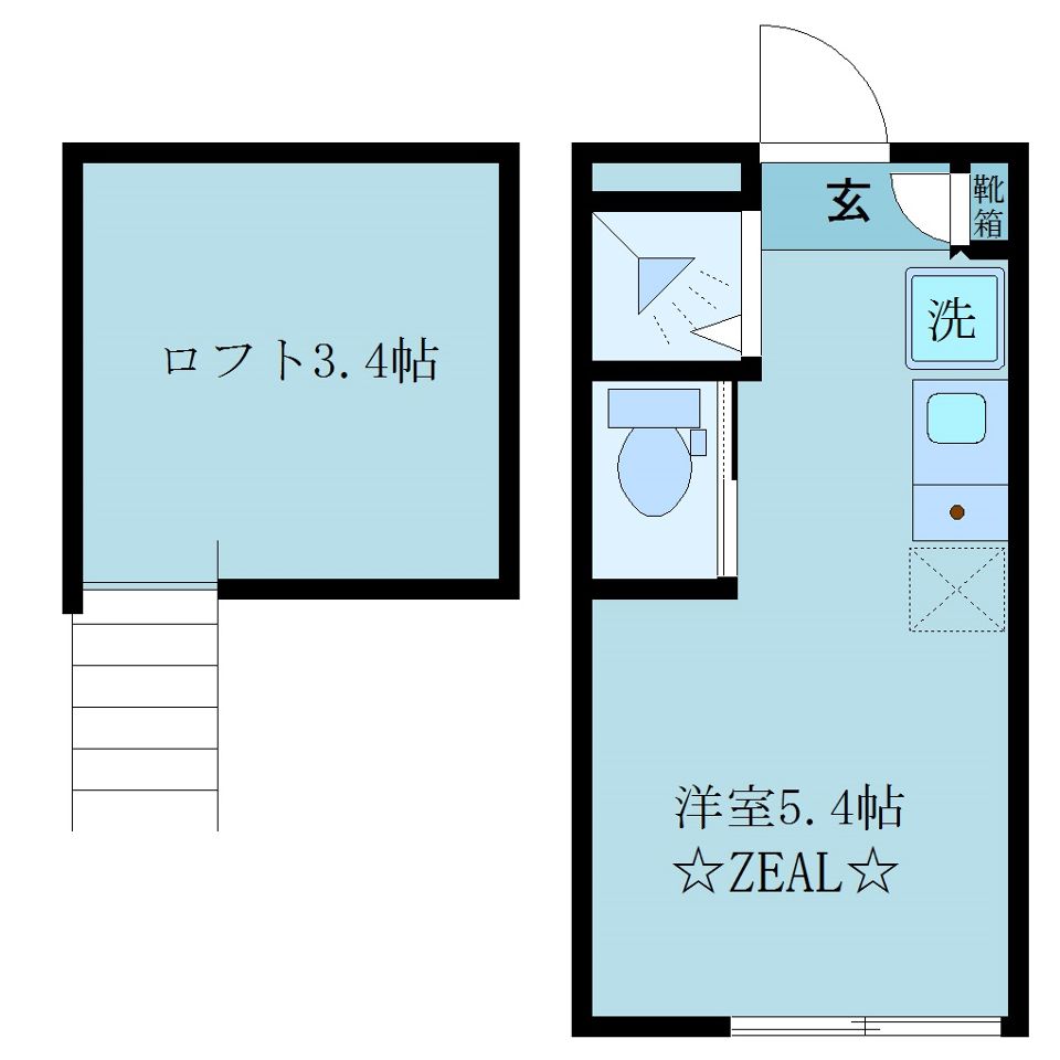 Glanz弥生町Northの間取り写真